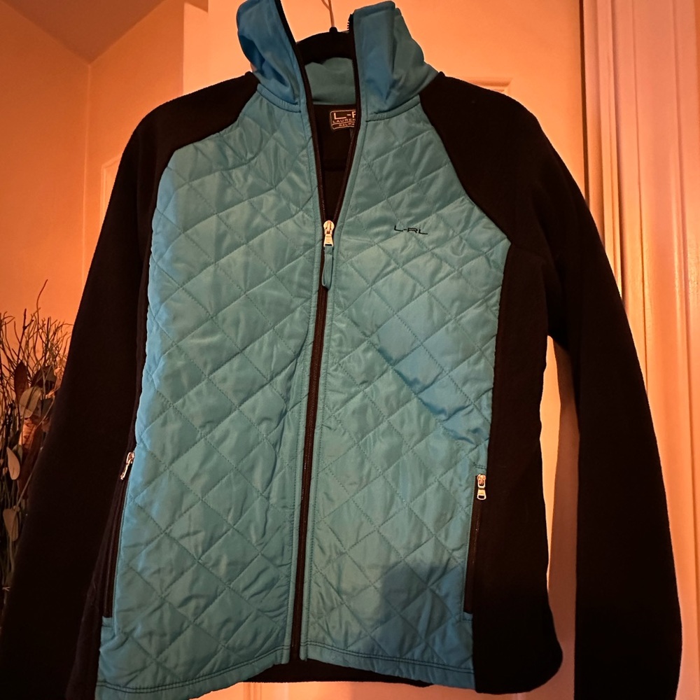 Brand new blue and black Ralph polo jacket.